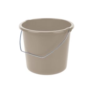 Kibiras su metalinėmis rankenomis  | 10 l, Rusvas,  Tontarelli